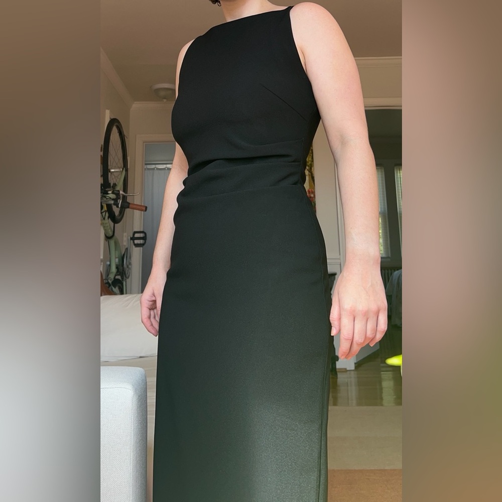 OPT Elegant Black Sleeveless Dress